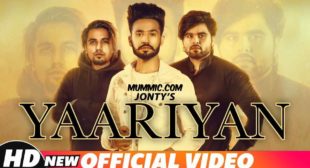 Yaariyan Lyrics – Jonty | Ninja & A-Kay
