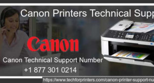 Get 24X7  Canon Printers Technical Support