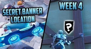 Fortnite: Season 8 Week 4 Hidden Banner location