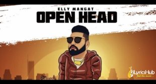 OPEN HEAD LYRICS – ELLY MANGAT | iLyricsHub