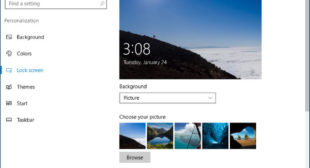 How to Remove Your Lock Screen Picture in Windows 10 – office.com/setup