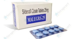 Malegra 25mg : Reviews, Side effects, Price | Strapcart