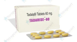 Tadarise 60mg : Review, Side effects, Price | Strapcart