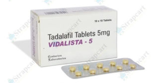 Vidalista 5mg : Reviews, Side effects, Price | Strapcart