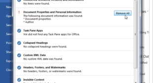 How to View and Remove Personal Information from an Office Document – Norton Setup