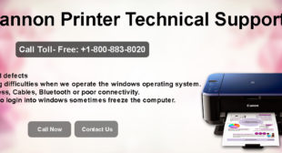 Canon Printer Technical Support Number +1-800-883-8020