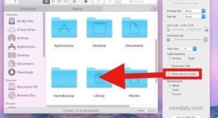 How to Unhide & Access the Hidden Library Folder in your Mac