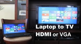 Connect Your Laptop To TV