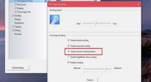 How to Reverse the Scrolling Direction in Windows 10