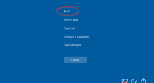 Best Ways To Lock Your Windows 10 PC