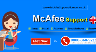 McAfee Support Number UK