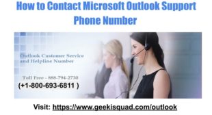 Outlook Toll Free Number- How to Reset Microsoft Account Password ?