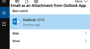 How to Send an Email as an Attachment from Outlook App – Redeem Office