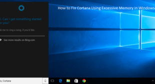 How to Fix Cortana Using Excessive Memory in Windows 10 – www.office.com/setup