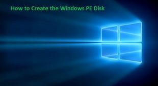 How to Create the Windows PE Disk – Office Setup