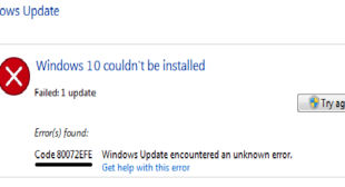 How to Fix 80072EFE Error Fix -Windows Update Error Repair – Avast Activation