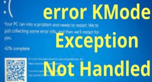 How to Fix KMODE Exception Not Handled Error in Windows 10