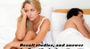 Result studies, and answer for erectile dysfunction