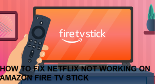 How to Fix Netflix Not Working on Amazon Fire TV Stick – Accounting Support