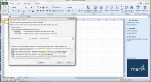 How to Convert a Text File into Excel File