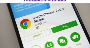 How to Unlock Chrome Hidden Bottom Toolbar in Android