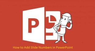 How to Add Slide Numbers in PowerPoint
