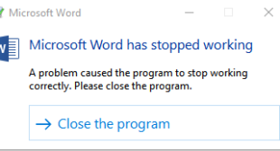 How to fix error when Office word stops working? || office setup