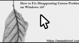 How to Fix Disappearing Cursor Problem on Windows 10?