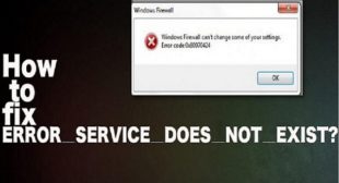 How to fix ERROR_SERVICE_DOES_NOT_EXIST – mcafee.com/activate
