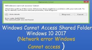 Fixed: Cannot Find Shared Folders in Windows 10 PC