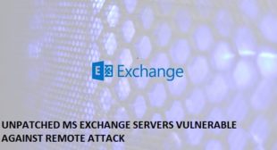 Unpatched MS Exchange Servers Vulnerable against Remote Attack – Bitdefender Activate