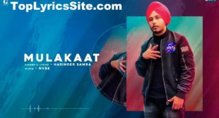 Mulakaat Lyrics – Harinder Samra – TopLyricsSite.com