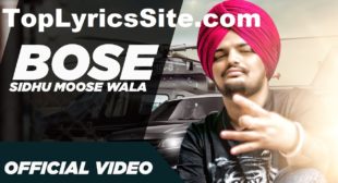 Boss Lyrics – Sidhu Moose Wala – TopLyricsSite.com