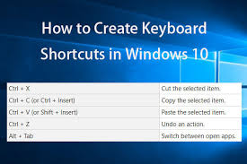 How to Create Customized Keyboard Shortcuts on Windows 10 – 2020 Blog