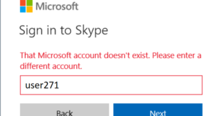 How to Fix Microsoft Account that Doesn’t Exist?