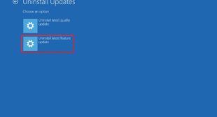 Windows 10 Update: How to Uninstall It