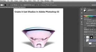 Create A Cast Shadow In Adobe Photoshop CC