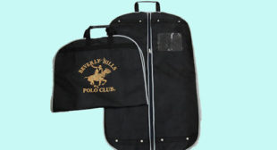 High Quality Printed Zippered Garment Bags