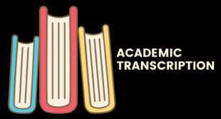 Academic transcription services | Quick Services