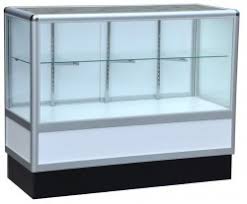 Versatile glass showcase cabinets