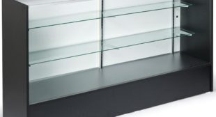 Tempered glass display Shelving for retail store