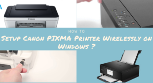 Setup Canon PIXMA Printer on Windows