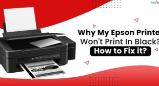 Why My Epson Printer Won’t Print the Black