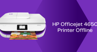 HP Officejet 4650 Printer Offline Issue