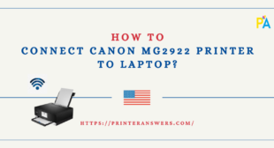 Way to Connect Canon MG2922 Printer to Laptop Way to Connect Canon MG2922 Printer to Laptop