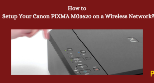 Setup Canon PIXMA MG3620 on a Wireless Network