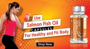 Stay Fit And Active With Salmon Fish Oil Capsules