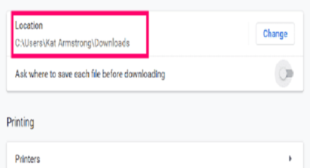 Here’s How You Can Change the Download Location in Google Chrome Browser – UKWebroot