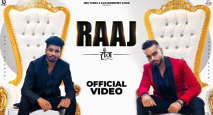 RAAJ SONG LYRICS IN HINDI & ENGLISH – SUMIT GOSWAMI FT. INDEEP BAKSHI RAAJ SONG LYRICS IN HINDI & ENGLISH – SUMIT GOSWAMI FT. INDEEP BAKSHI