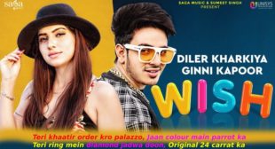 विश Wish Diler Kharkiya Lyrics in Hindi विश Wish Diler Kharkiya Lyrics in Hindi